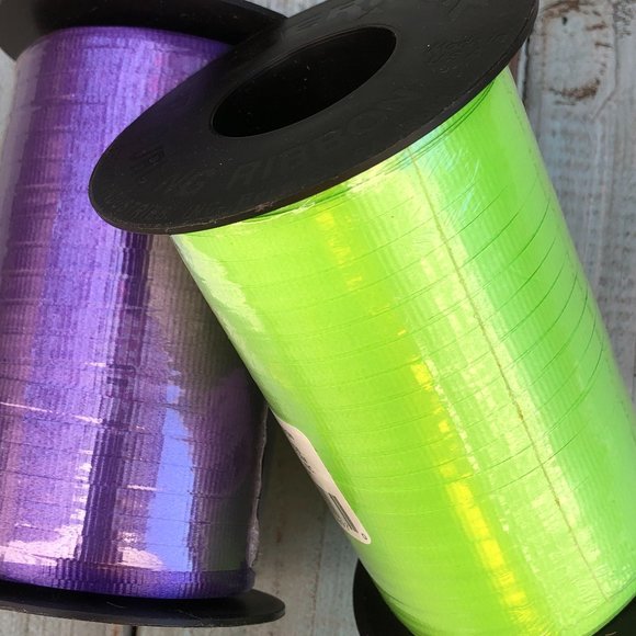 Berwick Crimped Curling Ribbon (2 Spool Set) 3/16-Inch by 500-Yard (NEW) - Picture 3 of 8